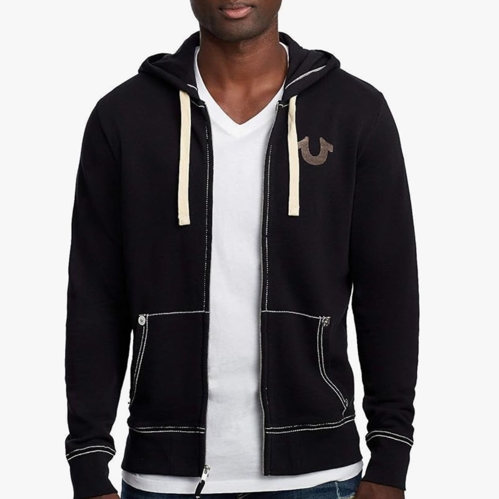 True Religion BUDDHA ZIP HOODIE